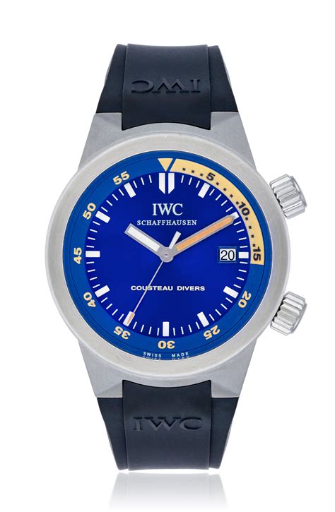 IWC jacques cousteau divers watch